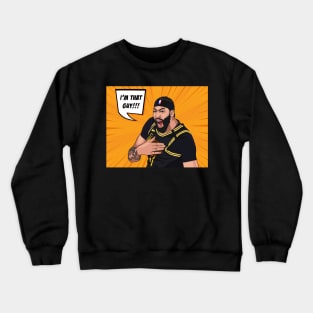 Anthony Davis Cartoon Artwork Crewneck Sweatshirt